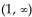 Write as a single interval. -  A)    B)  [1, 5] C)  (1, 5)  D)   