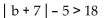 Solve the absolute value inequality. Write the solution set using interval notation. -  A)  (-30, 16)  B)    C)    D)   