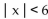 Write an inequality of the form   k or of the form   k so that the inequality has the given solution set. -  A)    B)    C)    D)   