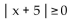 Write an inequality of the form   k or of the form   k so that the inequality has the given solution set. -  A)    B)    C)    D)   