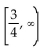 Find the values of x for which the expression is a real number. -  A)    B)    C)    D)   
