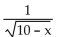Find the values of x for which the expression is a real number. -  A)    B)    C)    D)   