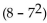 Use the order of operations to evaluate the expression. -  (-5 + 10)  A)  -4305 B)  -205 C)  -20 D)  95