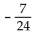 Use the order of operations to evaluate the expression. -  A)    B)    C)    D)   