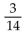 Use the order of operations to evaluate the expression. -  · (1 ÷ 3 + 4)  A)    B)  2 C)    D)   