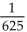 Evaluate the expression without a calculator. -  A)    B)  -625 C)    D)  625