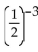 Evaluate the expression without a calculator. -  A)  8 B)  - 8 C)    D)   