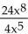 Simplify. Write answers without negative exponents. Assume that all variables represent nonzero real numbers. -  A)    B)    C)    D)   