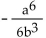 Simplify. Write answers without negative exponents. Assume that all variables represent nonzero real numbers. -  A)    B)    C)    D)  3, 6 E)   