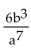 Simplify. Write answers without negative exponents. Assume that all variables represent nonzero real numbers. -  A)    B)    C)    D)  3, 6 E)   