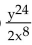 Simplify. Write answers without negative exponents. Assume that all variables represent nonzero real numbers. -  A)    B)    C)    D)   