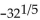 Write rational exponents in radical notation and radicals in rational exponential notation. --   A)    B)    C)    D)   