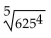 Write rational exponents in radical notation and radicals in rational exponential notation. -  A)    B)    C)    D)   