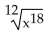 Write rational exponents in radical notation and radicals in rational exponential notation. -  A)    B)    C)    D)   