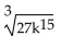 Simplify the expression. Assume all variables represent positive real numbers. -  A)    B)    C)    D)   