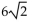 Simplify the expression. Assume all variables represent positive real numbers. -  A)    B)  6 C)    D)  8