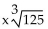 Simplify the expression. Assume all variables represent positive real numbers. -  A)    B)    C)    D)  5x