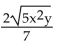 Simplify the expression. Assume all variables represent positive real numbers. -  A)    B)    C)    D)   
