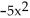 Evaluate the polynomial. -P(x)  = -   + 4x - 6, P( 2)  A)  -28 B)  -8 C)  -22 D)  -18