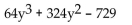 Use the distributive property to find the product. -  A)    B)    C)    D)   