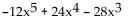 Use the distributive property to find the product. -  A)    B)    C)    D)   