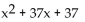 Multiply. -(8 + x) (5x - 3)  A)    B)    C)    D)   