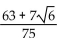Simplify the expression by rationalizing the denominator. -  A)    B)    C)    D)   