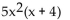 Factor out the greatest common factor from the polynomial. Use a positive coefficient on the GCF. -  A)    B)    C)    D)   