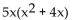 Factor out the greatest common factor from the polynomial. Use a positive coefficient on the GCF. -  A)    B)    C)    D)   