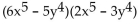 Factor by grouping. -  A)    B)    C)    D)   