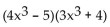 Factor by grouping. -  A)    B)    C)    D)   