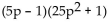 Factor the sum or difference of two cubes. -  A)    B)    C)    D)   