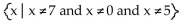 Find the domain of the rational expression. -  A)    B)  All real numbers C)    D)   