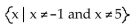 Find the domain of the rational expression. -  A)    B)    C)    D)  All real numbers
