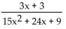 Reduce the rational expression to lowest terms. -  A)    B)    C)    D)   