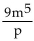 Reduce the rational expression to lowest terms. -  A)    B)    C)    D)  9mp