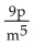 Reduce the rational expression to lowest terms. -  A)    B)    C)    D)  9mp