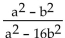 Convert the first rational expression into an equivalent one that has the indicated denominator. -  A)    B)    C)    D)   