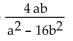 Convert the first rational expression into an equivalent one that has the indicated denominator. -  A)    B)    C)    D)   