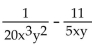 Perform the indicated operation and express in lowest terms. -  A)    B)    C)    D)   