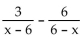 Perform the indicated operation and express in lowest terms. -  A)    B)    C)  -1 D)   