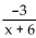 Perform the indicated operation and express in lowest terms. -  A)    B)    C)  -1 D)   
