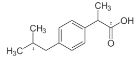 What is the molecular geometry for carbon 1?   A)  bent B)  linear C)  tetrahedral D)  trigonal planar E)  trigonal pyramidal