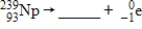 Select the element that correctly balances the nuclear reaction:   A)  Am B)  Pa C)  Pu D)  U