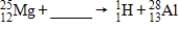 Select the radioactive particle that correctly balances the nuclear reaction:   A)  alpha B)  beta C)  gamma