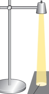 The figure reflects the differences in how sunlight strikes the Earth at different places. Which of the statements below can be inferred from this diagram?     A B 1. Desk lamp A represents the vertical angle of the sun at the equator showing that sunlight is more concentrated here. 2. Desk lamp B represents the oblique angle of the sun at the equator showing that there is a larger area over which the sun shines. 3. Desk lamps A and B represent the possible different angles of the sun striking the northern hemisphere in the summer depending on how the Earth's axis tilts - A means a hotter summer, B means a cooler one. A) 1 only B) 2 only C) 3 only D) 1& 2 only