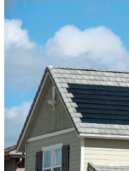 Each of the homes pictured below have taken a different approach to energy efficiency and energy conservation. Identify and distinguish between the two approaches, giving the pros and cons of each tactic.   A    B