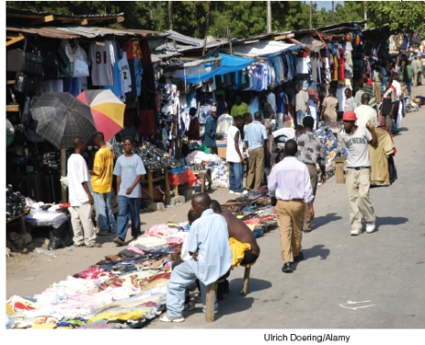 How does the practice illustrated below affect the volume of solid waste produced?   Clothing market in Tanzania sells used clothing from Europe and America A) it increases the volume of waste produced B) it decreases the volume of waste produced C) it does not affect the volume of waste produced D) it increases the volume of waste produced, but at a later time E) the affect cannot be determined