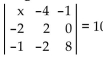 Solve for the given letter. - 