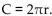 Solve the problem. -The formula for the circumference of a circle is   The circumference is a function of the radius. Write the function using function notation. Determine the circumference when the radius is 4 mi. A)    B)    C)    D)   